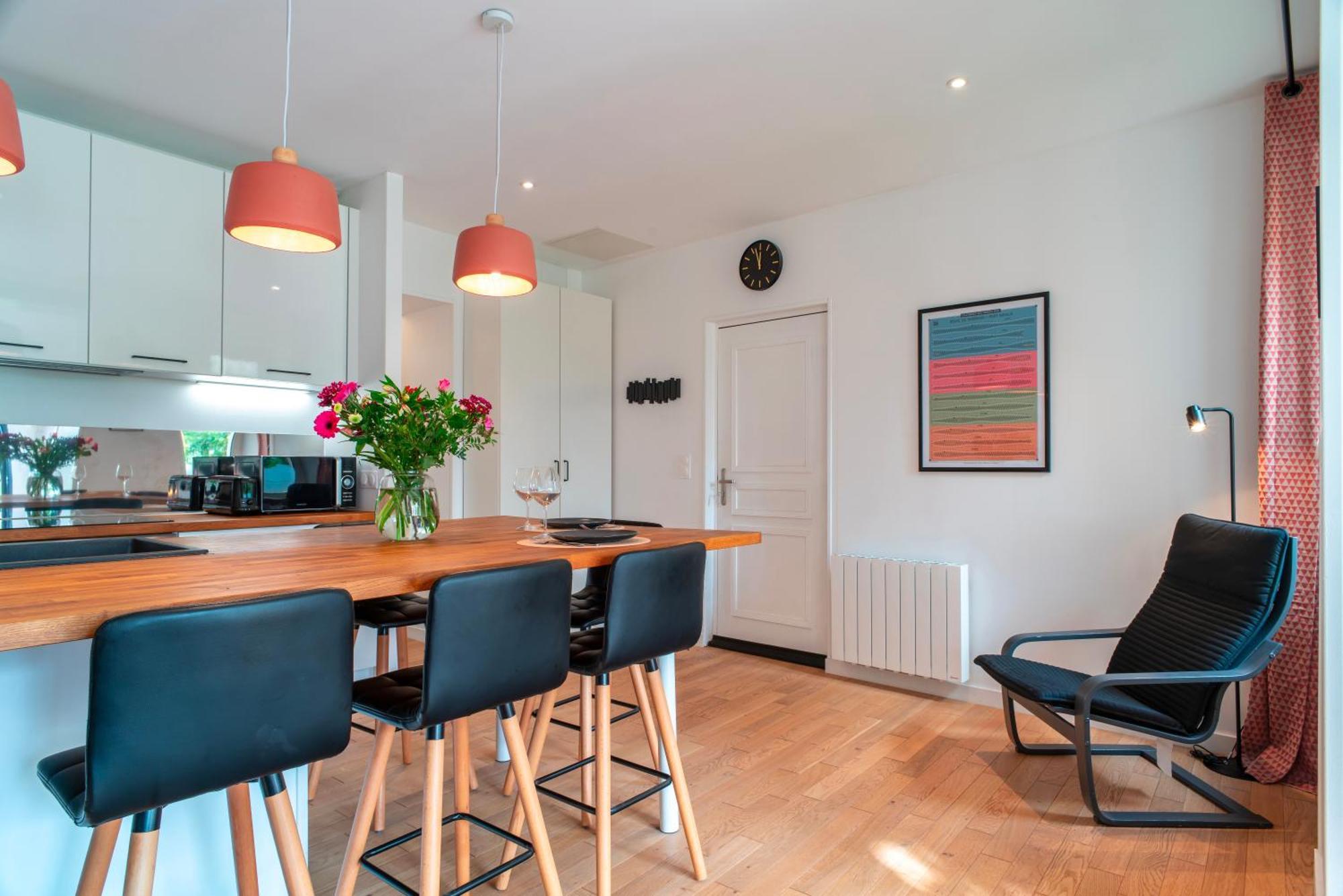 Escale Jardin - Joli Apt Proche Gare Avec Jardin Vannes Exteriér fotografie